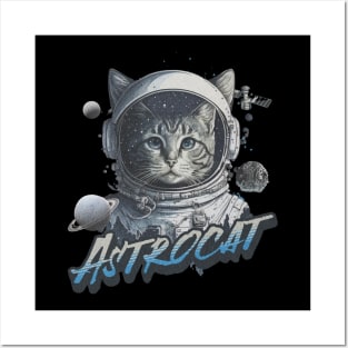 Cute Kitty AstroCat Posters and Art